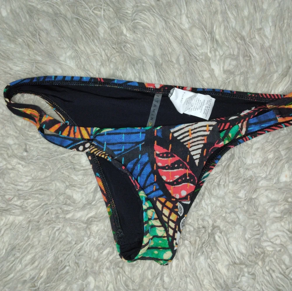 Vitamin A Neutral Hipster Sagittarius Bikini Bottom Size XS